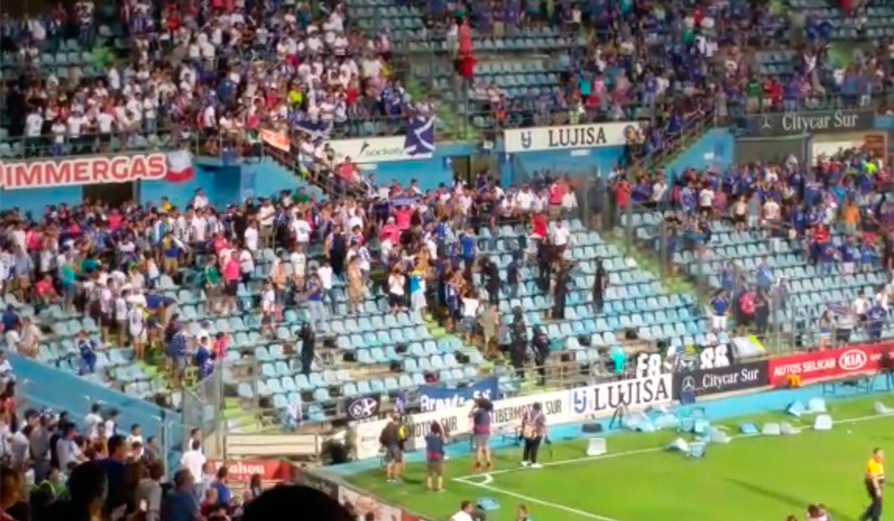CARGA POLICIAL GETAFE TENERIFE FINAL