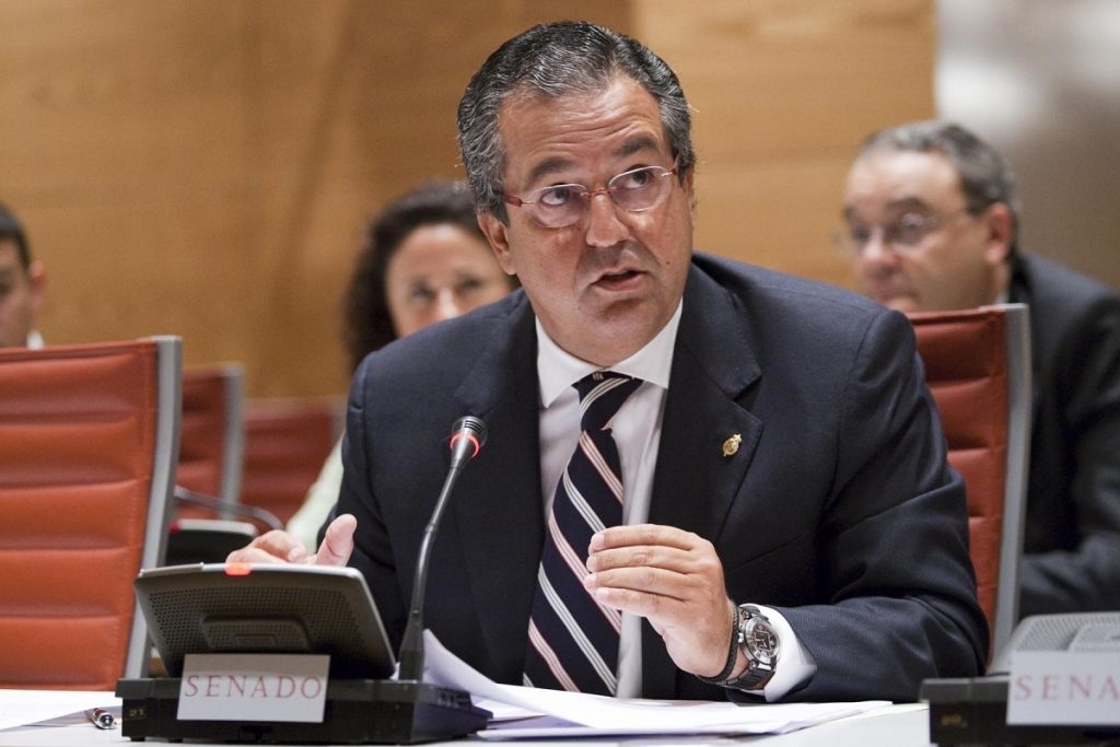 Antonio Alarcó, portavoz de Sanidad del Partido Popular en el Senado. EUROPA PRESS