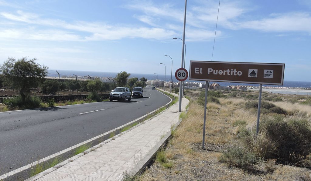 La mejora del kilómetro que separa la autopista de El Puertito costará 2,6 millones de euros. DA
