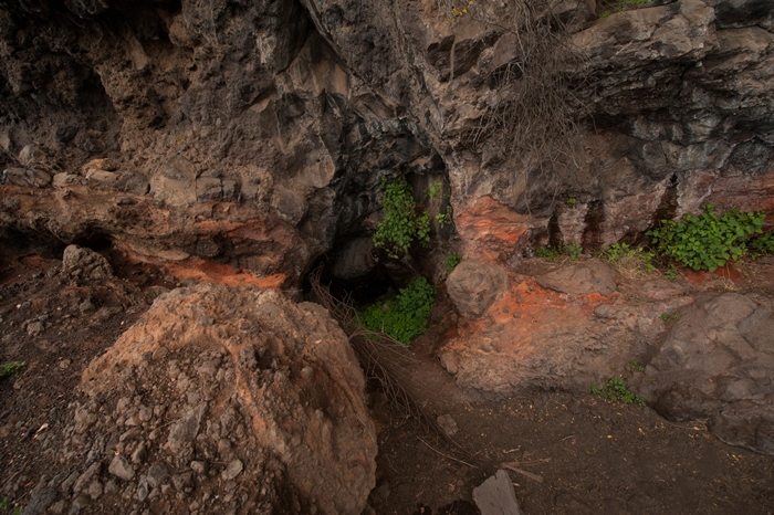 La cueva se utilizó durante siglos como aprisco de ganado y por eso es fundamental limpiarla antes de iniciar el proyecto de museo de sitio. Fran Pallero