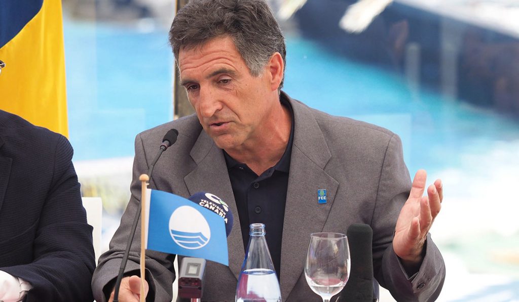 José Palacios, vicepresidente de ADEAC y experto en socorrismo. Sergio Méndez