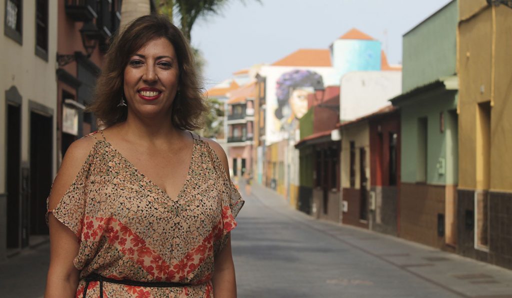 Sandra Rodríguez, edil de Cultura del Ayuntamiento del Puerto de la Cruz. DA