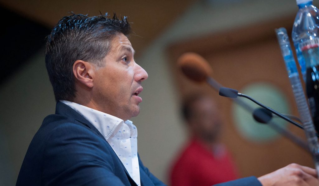 El secretario técnico de la entidad realizó ayer un amplio repaso a la actualidad deportiva del equipo. Fran Pallero