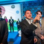Clavijo, Bermúdez y Alonso presidieron anoche la inauguración oficial. Andrés Gutiérrez