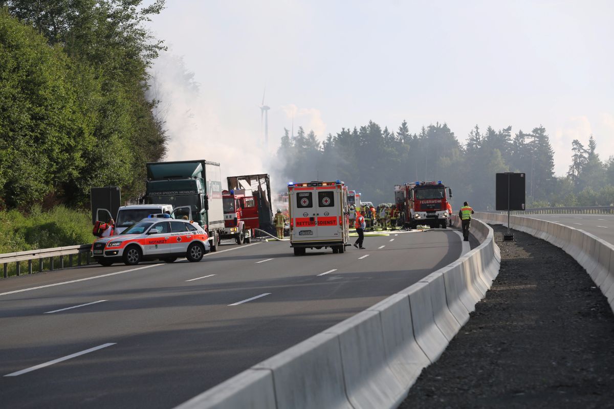 Accidente de autobus en Baviera |  REUTERS