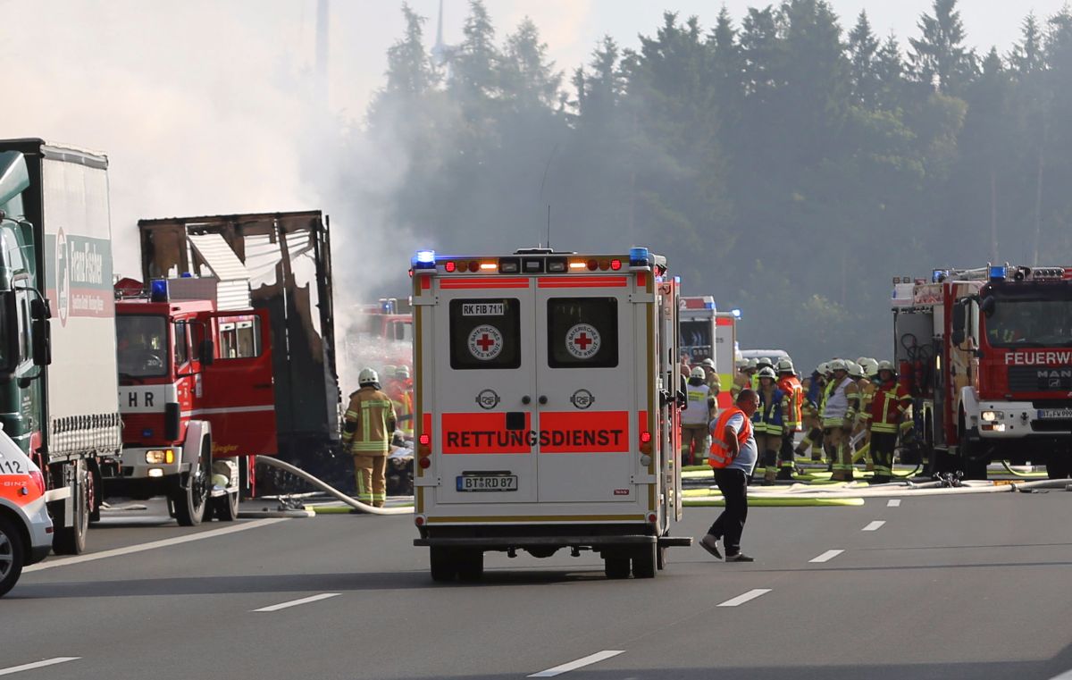 Accidente de guagua en Baviera | REUTERS