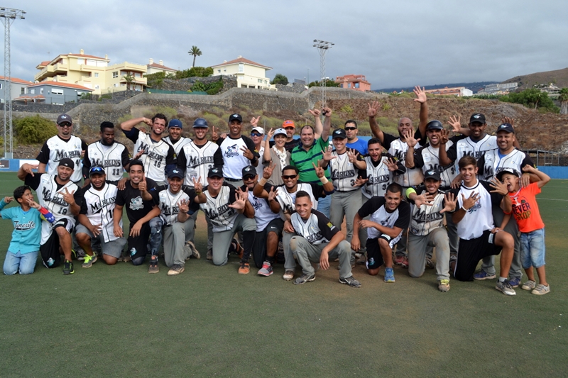 Beisbol titulo liga Tenerife Marlins Puerto de la Cruz