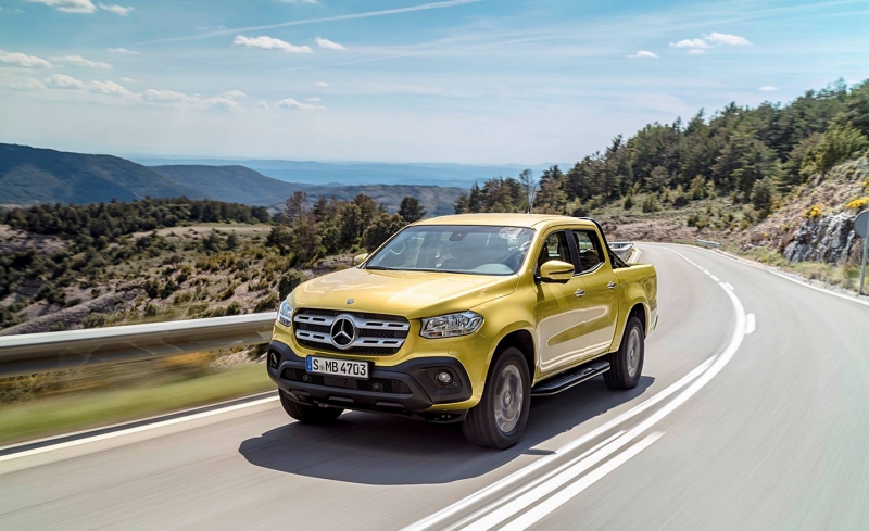 El nuevo 'pick-up' Clase X de Mercedes-Benz