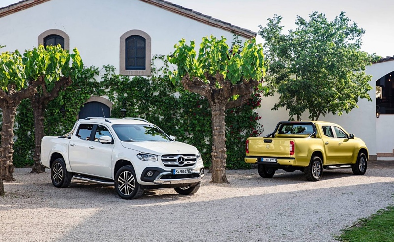 El nuevo 'pick-up' Clase X de Mercedes-Benz