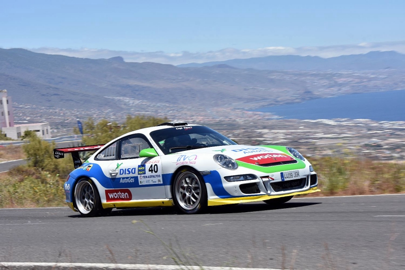 Enrique Cruz Porsche Autogás Subida a Güímar
