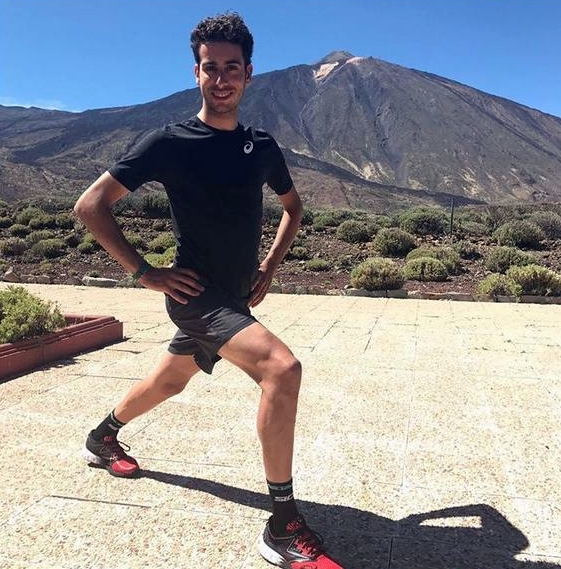 Fabio Aru entrenamiento en El Teide
