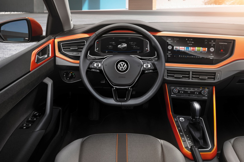 Interior del nuevo Volkswagen Polo