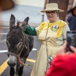 Los más pequeños, y también los adultos, expresaban su sorpresa al ver los animales en medio de la ciudad. Andrés Gutiérrez