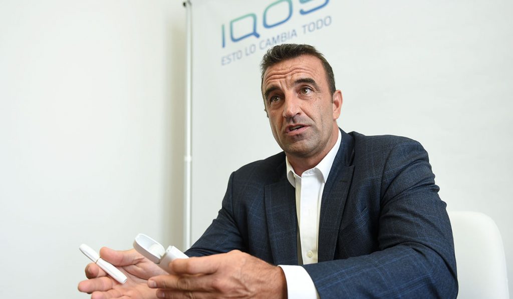 Mario Masseroli, director general de Philip Morris International en España. Sergio Méndez