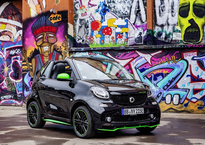 smart cabrio electrico