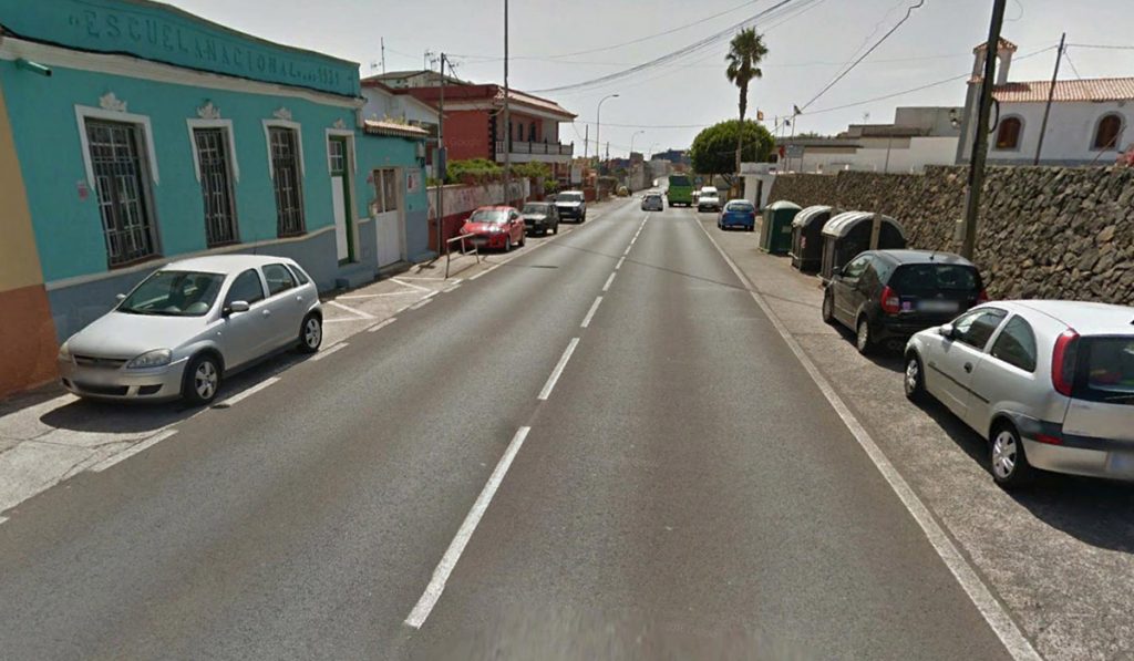 Imagen general de la calle San Francisco de Paula en La Laguna. Google Earth