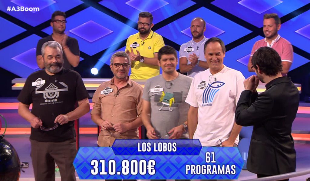 Concurso televisivo ¡Boom!, de Antena 3. DA