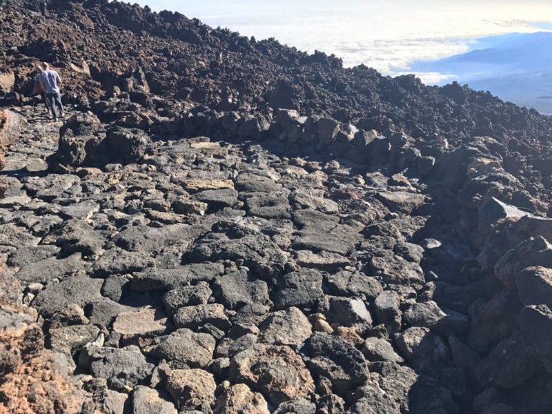Zona de los senderos de la cumbre del Teide | DA