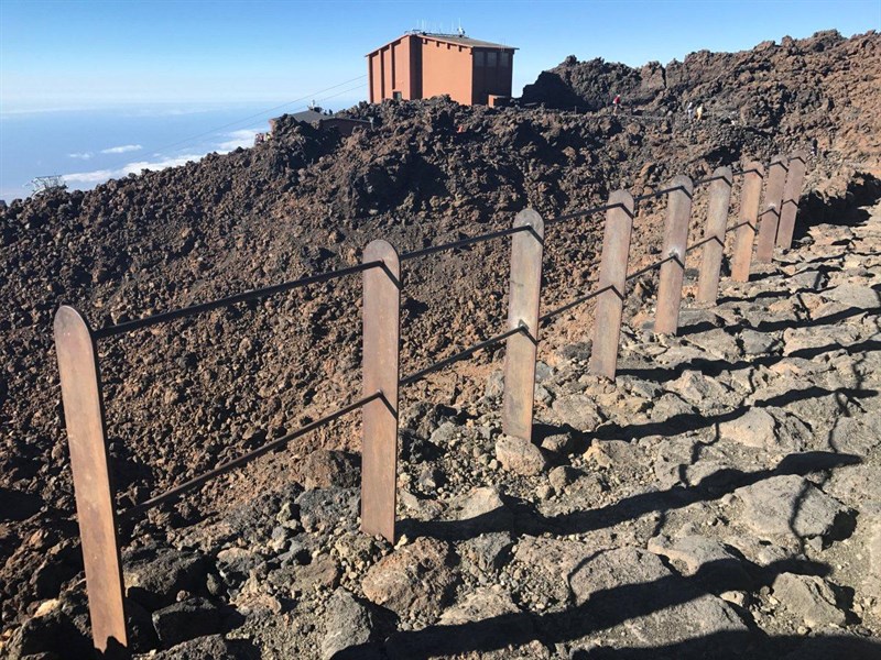 Zona de los senderos de la cumbre del Teide | DA