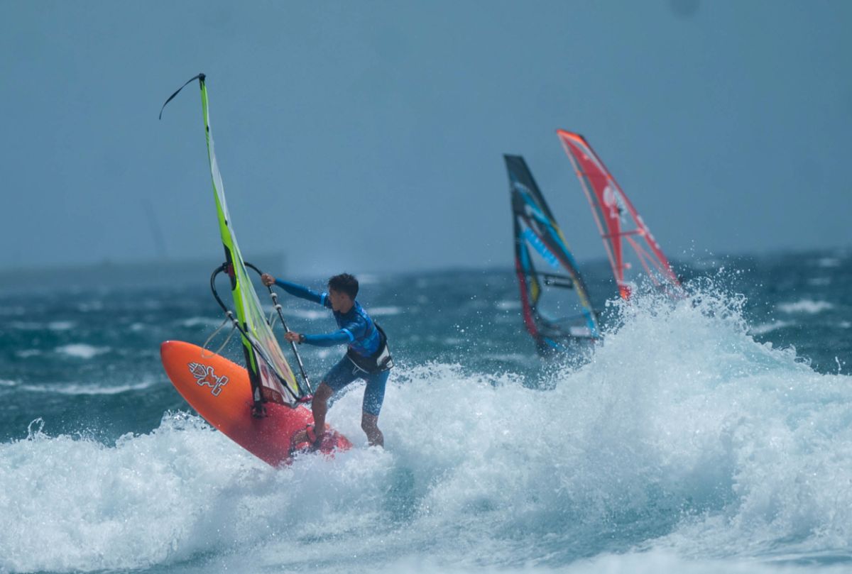 Momentos durante la Copa Mundial de Windsurf de la PWA en El Médano, en Tenerife | Fran Pallero