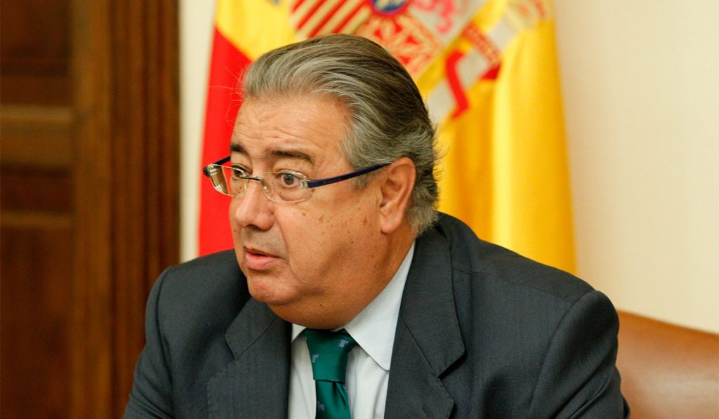 El ministro del Interior, Juan Ignacio Zoido