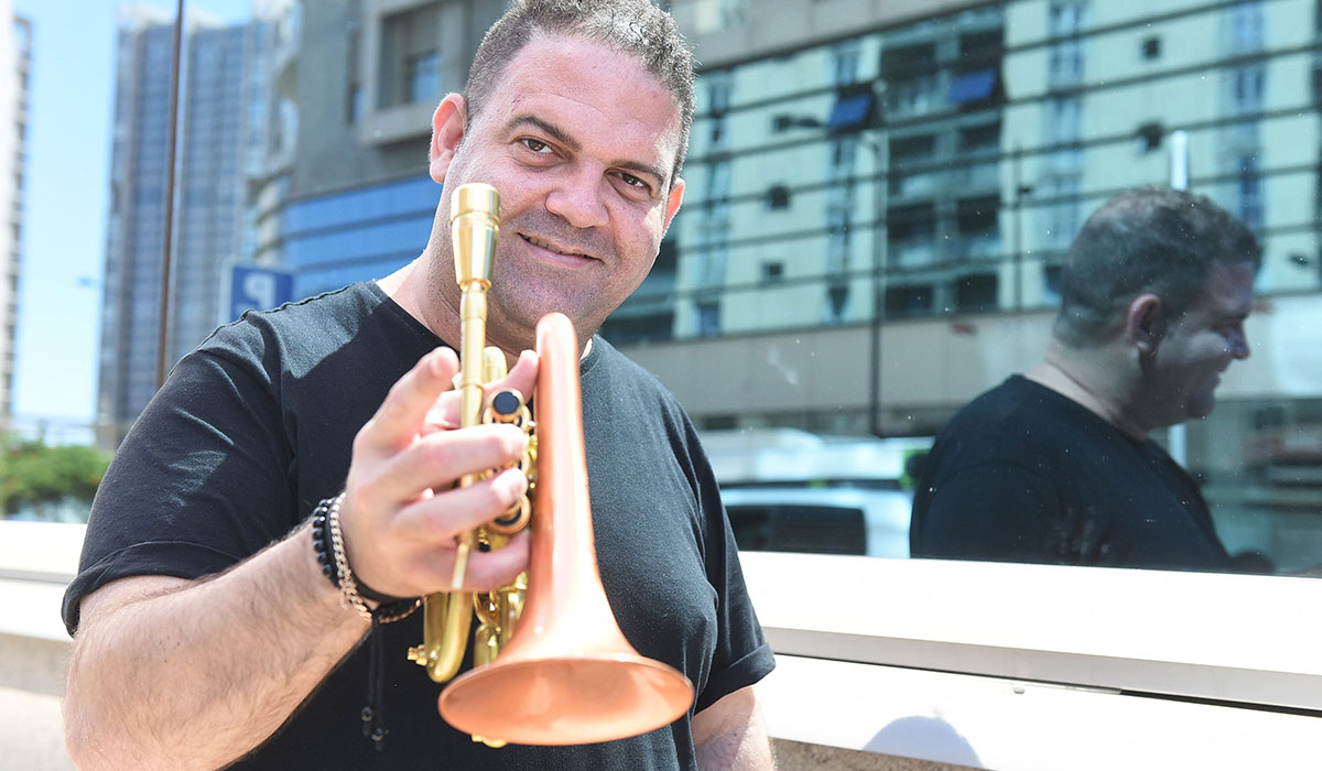 Lulo Pérez, músico y productor de ‘No es lo mismo’, de Alejandro Sanz. Sergio Méndez 