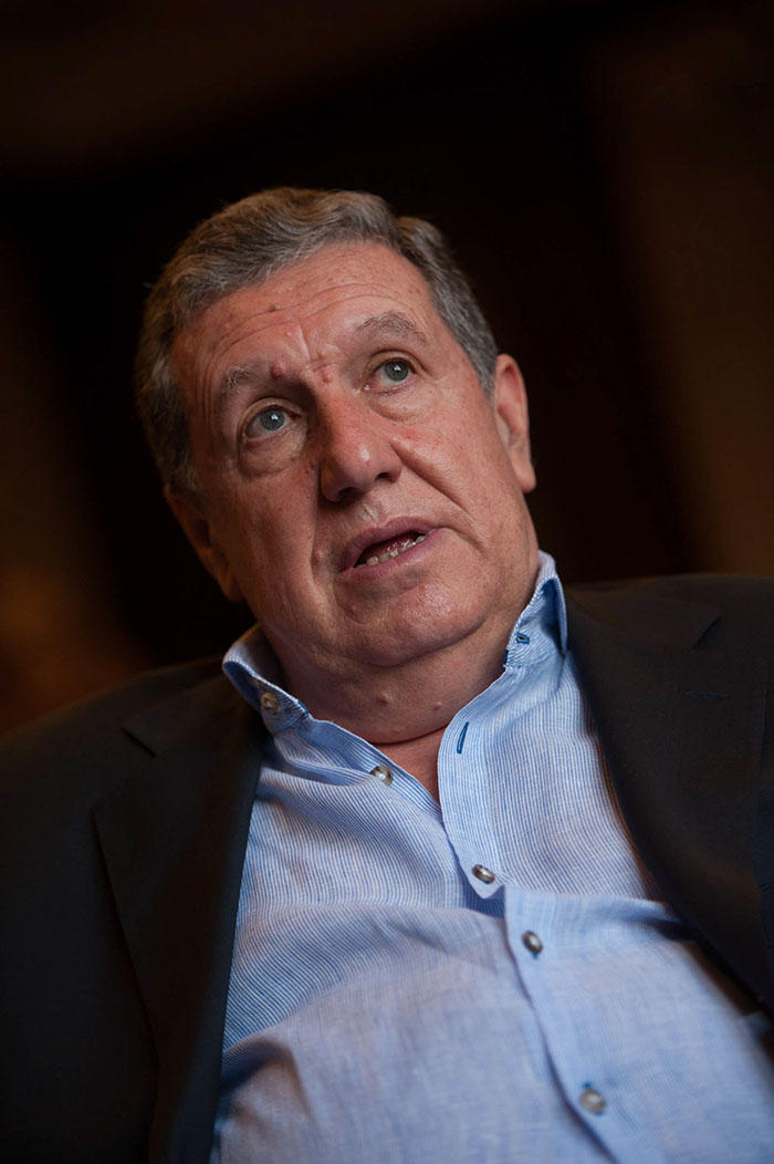 Ramón Puerta, embajador argentino en España. Fran Pallero