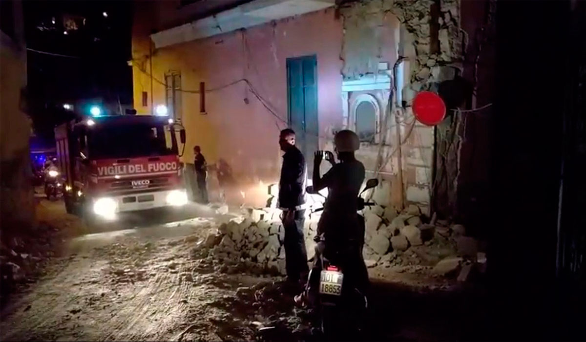 TERREMOTO ISQUIA ITALIA