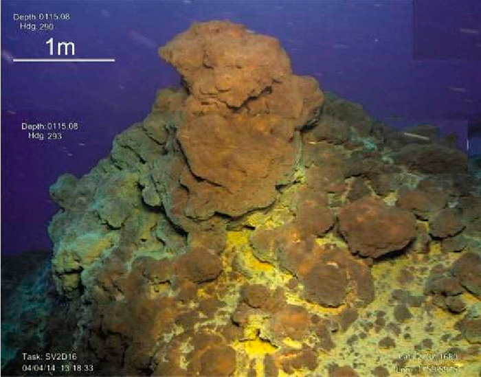 El volcán submarino que entró en erupción en El Hierro en 2011 creció 286 metros