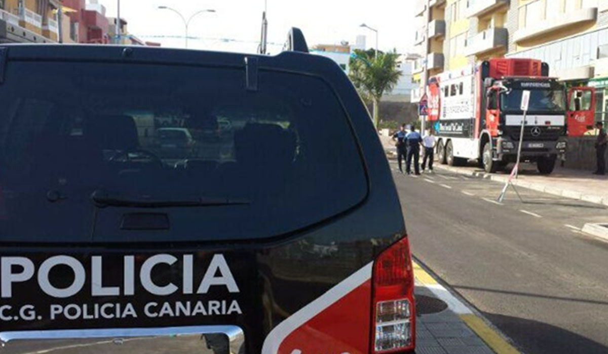 Vehículo de la Policía Canaria. | DA