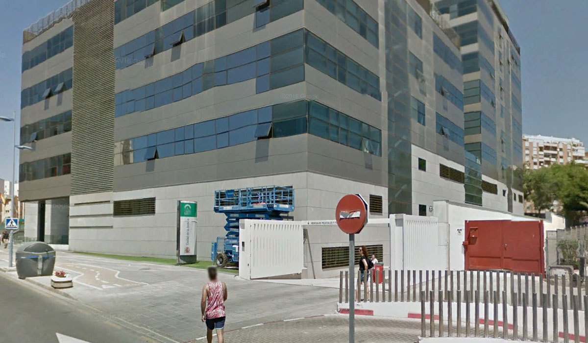 Juzgado de lo Penal 1 de Almería. Google Earth