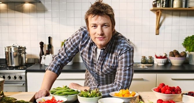 Jamie Oliver, chef británico