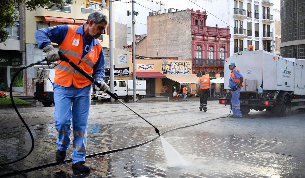 Se combatirá la acción generada en las aceras por los frutos de los árboles y por las mascotas. DA