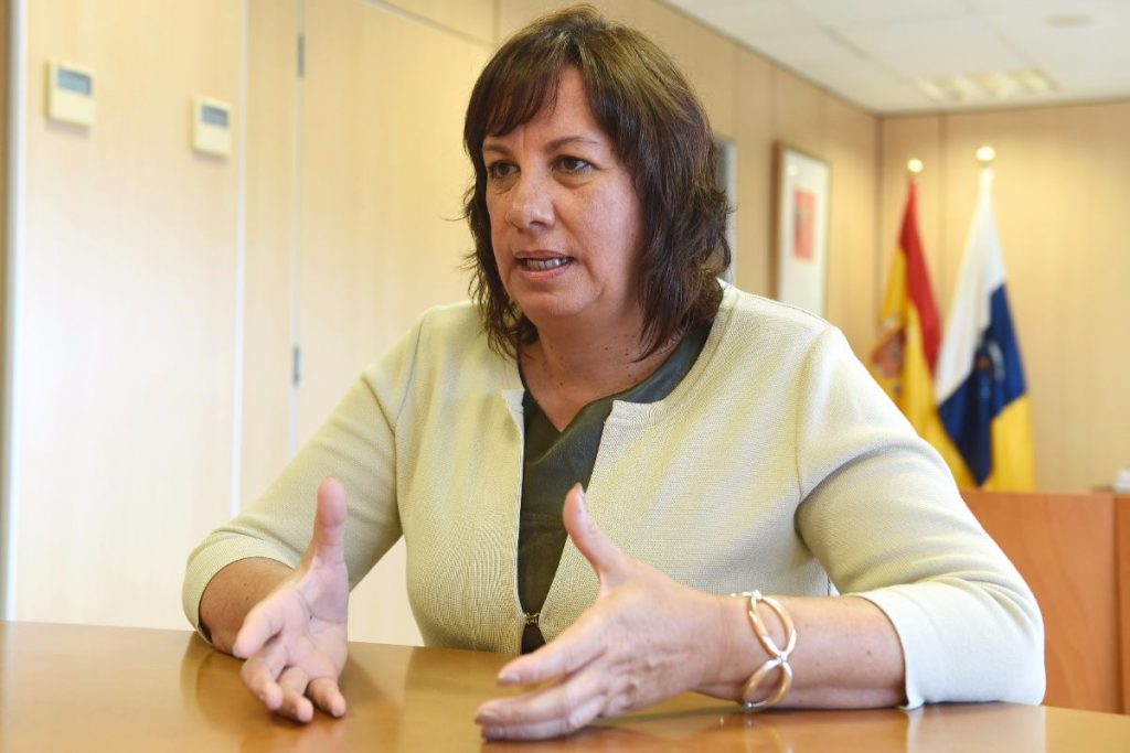 Soledad Monzón (CC), consejera de Educación del Gobierno de Canarias | Sergio Méndez