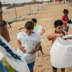 Jornada de limpieza de fondos marinos en la Playa de Las Teresitas | FOTO: Andrés Gutiérrez
