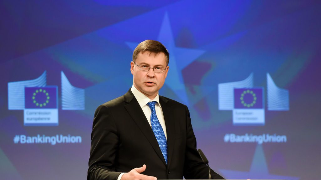 El vicepresidente de la Comisión, Valdis Dombrovskis Comisión Europea