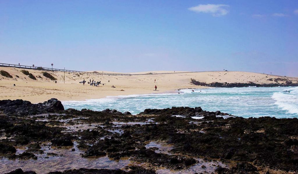 Imagen de archivo de las Grandes Playas, en Fuerteventura. DA