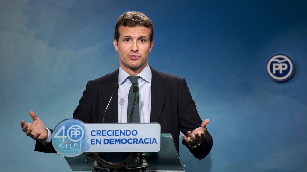 El vicesecretario de Comunicación el PP, Pablo Casado