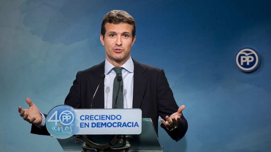 El vicesecretario de Comunicación el PP, Pablo Casado