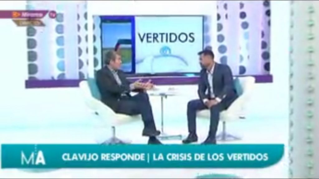 Fernando Clavijo con Manuel Artiles en Mírame Televisión | Mirame