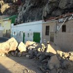 Desprendimiento de rocas en Santa Lucía, en Güímar | LOS JARDINEROS