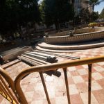 Obras de rehabilitación de la Plaza de los Patos | Foto: Fran Pallero