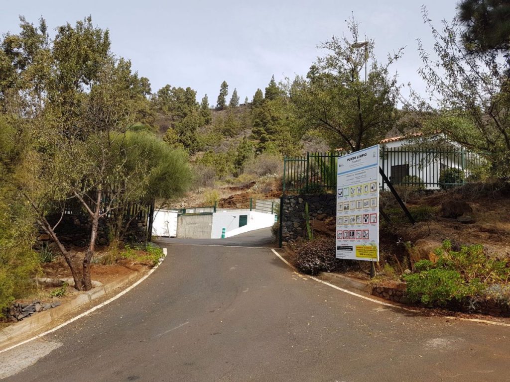 El Punto Limpio de Tijarafe será uno de los elementos que integren el futuro “punto verde” que quiere crear el Ayuntamiento . DA
