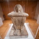 Una de las piezas expuestas en la muestra Egipto. En busca de la eternidad. Fran Pallero