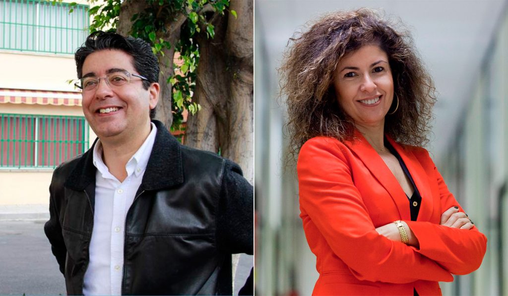 PEDRO MARTÍN Y GLORIA GUTIÉRREZ PSOE