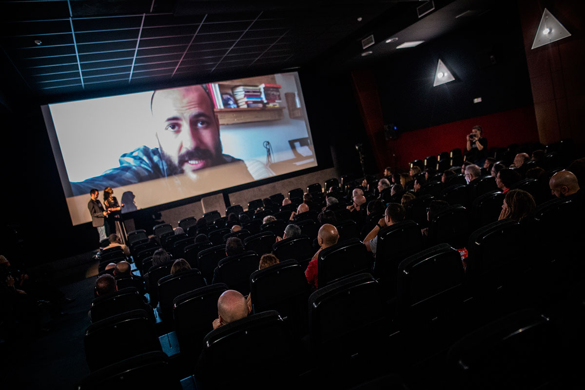 Momento de la clausura de la primera edición y entrega de premios de la primera edición del Festival Isla Calavera. | Andrés Gutiérrez