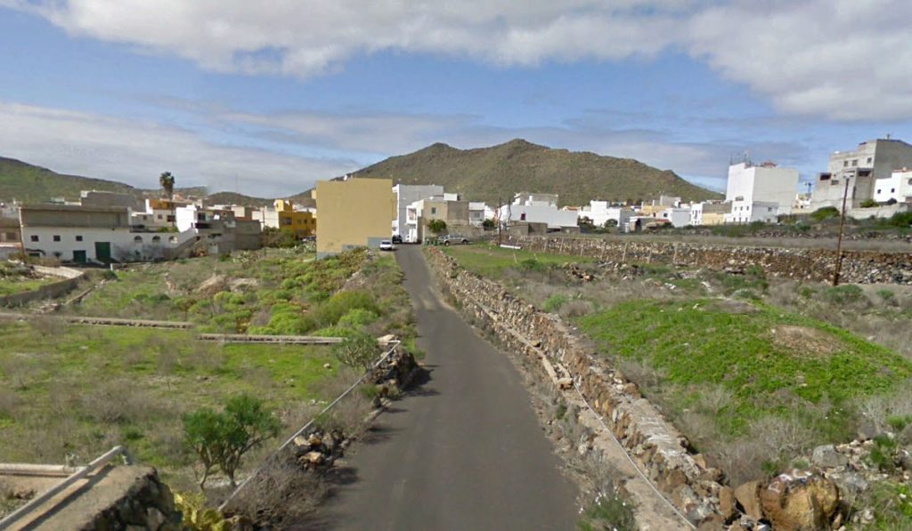 Calle Los Leones, Arona. Google Earth