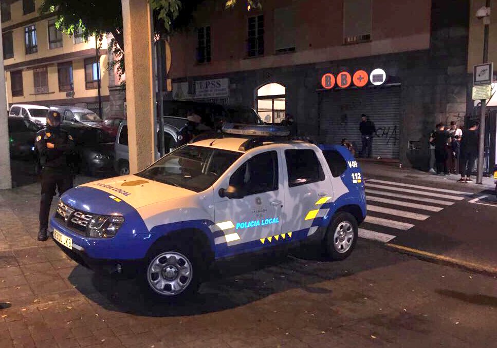 Imagen de recurso de un vehículo de la Policía Local de La Laguna