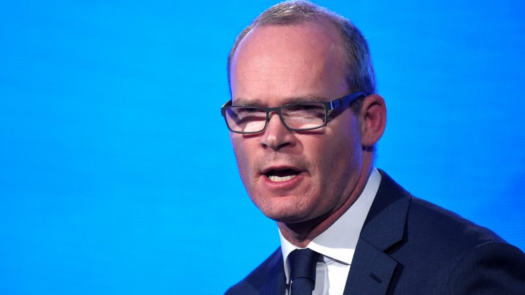 Simon Coveney, ministro de Exteriores irlandés | FOTO: EUROPA PRESS