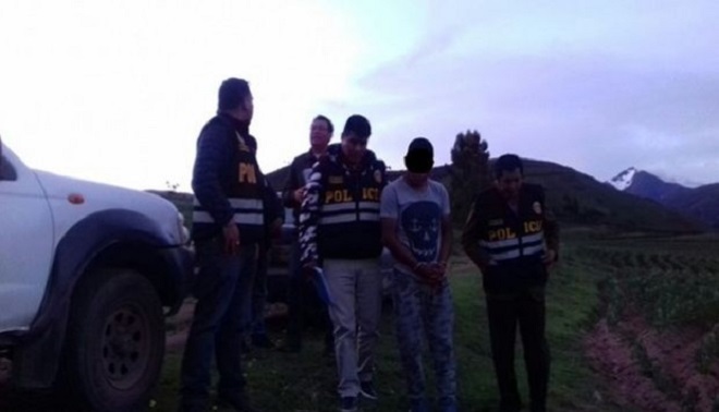 Los hombres fueron identificados como Jainor Huila Huamán, de 19 años, y Luzgardo Pillcopata Amaru, de 21. Ambos han sido detenidos en el distrito de Maras, a donde la turista se había dirigido para conocer el parque arqueológico de Moray (Foto: PNP)